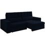 Imagem de Sofa Retratil E Reclinavel 3 Lugares 218 cm Evidence SL 948 Veludo Moll