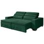 Imagem de Sofa Retratil e Reclinavel 3 Lugares Barcelona Verde A90