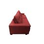 Imagem de Sofá Retrátil e Reclinavel Oklahoma 2,02 Mts Com Molas e Pillow no Assento Tecido Suede Vermelho - Cama InBox