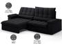 Imagem de Sofá Sideral Retrátil e Reclinável com Molas no Assento 2,30m Velosuede - NETSOFAS