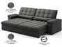 Imagem de Sofá Sideral Retrátil e Reclinável com Molas no Assento 2,30m Velosuede - NETSOFAS