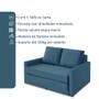 Imagem de Sofá Simi 2 em 1 Sofá Cama 1.55m Estofama