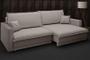 Imagem de Sofá Tango 1,80m sem caixa, Retrátil e Reclinável Velosuede Marrom - NETSOFAS