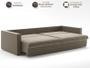 Imagem de Sofá Tango 2,00m sem caixa, Retrátil e Reclinável Veludocristal Fendi - NETSOFAS