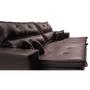 Imagem de Sofá Tourino 2,02m Retrátil e Reclinável com Molas e Pillow no Assento material sintético Café - Cama InBox