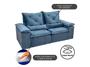 Imagem de Sofá Veludo Retrátil Reclinável Luxo Conforto Athenas Premium 2,00m