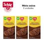 Imagem de Soft Cookies Double Chocolate Dr. Schar 210g - Caixa com 3 unidades