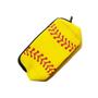 Imagem de Softball Saco cosmético impermeável Neoprene Zipper Travel Portable Toiletry Makeup Organizer Case com porta-chaves Chapstick Holder para Teen Girl Team Player Treinadores da mãe (Softball)