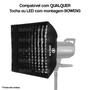 Imagem de Softbox 40x40cm com Colmeia Grid encaixe Bowens Greika para Flash e Luz contínua Estúdio
