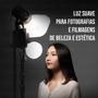 Imagem de Softbox Difusor Para Flash Speedlite Redondo Retangular Godox Ml-cs1625 Com Tripé 2m