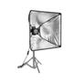 Imagem de Softbox Greika 40X40 com soquete para lâmpada E27
