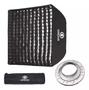 Imagem de Softbox Greika 40x40cm Bowens Com Grid