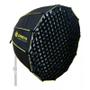 Imagem de Softbox Greika GK390 Parabólico 90cm com Grid para Flash com Sistema Bowen