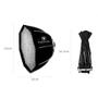 Imagem de Softbox Octabox Fototudo 65 com encaixe Bowens E Colmeia