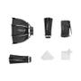 Imagem de Softbox Octagonal 30cm/55cm com Grade de Favo de Mel para Flash LED - Bowens Mount