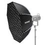 Imagem de Softbox Octogonal Neewer 35/90cm com Grade e Bolsa Honeycomb