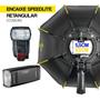 Imagem de Softbox Para Flash Speedlite Universal Greika Montagem Rápida 65cm