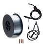 Imagem de Solda Inversora Multiprocesso 130A MIG TIG Eletrodo 220V EVOMIG 130 SMARTER