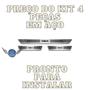 Imagem de Soleira Aço Inox Onix Todos Kit Pisante Com Nome
