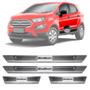 Imagem de Soleira de Aço Inox Escovado Ford Ecosport 4 Portas 2013 14 15 16 17 18 19