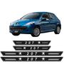 Imagem de Soleira Platinum Peugeot 207 2009 A 2015 4 Peças Preto Sp051