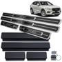 Imagem de Soleiras de Portas Em Aço Inox Preto Volvo XC60 2018 A 2020