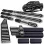 Soleiras Pedaleiras Descanso Fiat Toro Blackjack Preto AR - JR PARTS Imagem de Soleiras Pedaleiras Descanso Fiat Toro Blackjack Preto AR