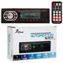 Imagem de Som Auto Radio Carro Bluetooth Controle Mp3 Player Kp-c17bh