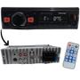Imagem de Som Automotivo Bluetooth Radio Mp3 Usb Saída 4x45wrms Permak