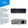 Imagem de Som Automotivo Bluetooth Usb Aparelho Mp3 Sd Aux + Controle