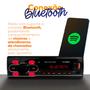 Imagem de Som Automotivo Controle Bluetooth Aparelho Mp3 Player Espelhamento Chamadas Usb Sd Auto Radio Fm