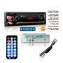 Imagem de Som Automotivo E-tech Premium com USB, Bluetooth, SD, 45W