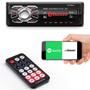 Imagem de Som automotivo First Option 6630BSC com USB, bluetooth e leitor de cartão SD