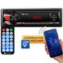 Imagem de Som Automotivo Radio 2 Usb Carrega Cel Bluetooth Sd Controle