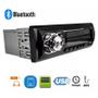 Imagem de Som Automotivo Rádio De Carro Bluetooth 2 USB Estéreo 1 Din MP3 Player Estéreo