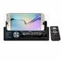 Imagem de Som Automotivo Rádio H-Tech HT-1222 MP3/USB/SD/BT Com Suporte Para Celular