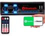 SOM de Carro Auto Radio Automotivo Bluetooth Mp3 Player Com Usb Sd - First Option Imagem de SOM de Carro Auto Radio Automotivo Bluetooth Mp3 Player Com Usb Sd
