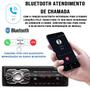 Imagem de som de carro bluetooth aparelho mp3 player Espelhamento Chamadas Usb Sd auto radio Fm