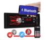 Imagem de Som Pra Carro Aparelho Rádio Automotivo Bluetooth Bt 7 cores - First Option Sd 5566