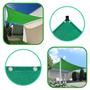 Imagem de Sombrite Tela Toldo Garagem Lona Shade 90% Verde 4X5