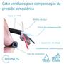 Imagem de Sonda de Nível Hidrostática para Medição de Reservatório de 0 a 15 MCA com 100 metros de cabo