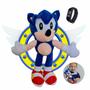 Imagem de Sonic Boneco com Relógio Pelúcia Infantil