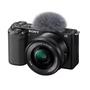 Imagem de Sony Alpha Kit ZV-E10 + lente 16-50mm f/3.5-5.6 OSS ILCZVE10L mirrorless cor preto