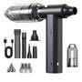 Imagem de Soprador Aspirador 120.000 RPM Turbo Jet Fan Sem Fio Bateria Recarregavel USB Controle de Velocidade Acende Fogo Lareira Limpa Teclado Computador Poei