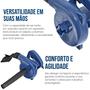 Soprador Aspirador Elétrico Folhas E Resíduos 600w - Holtter Ferramentas Imagem de Soprador Aspirador Elétrico Folhas E Resíduos 600w