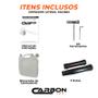 Soprador Assoprador de Folhas a Gasolina Lateral Portátil Muito Potente 26cc 0,9HP Carbon Fak Imagem de Soprador Assoprador de Folhas a Gasolina Lateral Portátil Muito Potente 26cc 0,9HP Carbon Fak