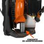 Imagem de Soprador Assoprador de Folhas Costal a Gasolina 2,5HP 52cc Muito Potente Carbon Fak