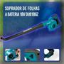 Imagem de Soprador de Folhas a Bateria 18V DUB186Z Com Bateria 5Ah 18v