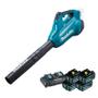 Imagem de Soprador Folhas A Bateria 36V Makita Dub362Z + 4 Baterias