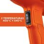 Imagem de Soprador Termico 400 A 540º 1500W 2 Estagios Black+Decker